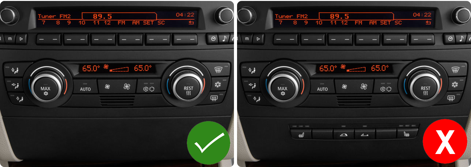 2DIN autorádio s Android pro BMW 1 serie, omezení montáže, CarPlay, AndroidAuto, bluetooth handsfree s GPS modulem, navigací, DAB a dotykovou obrazovkou evtech.cz